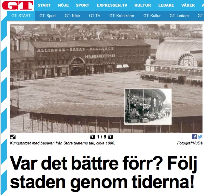 Recension i Göteborgs Tidningen 22 maj 2015
